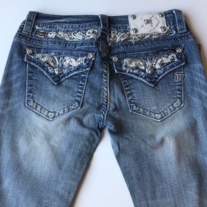 Miss Me Signature Boot Cut Jeans